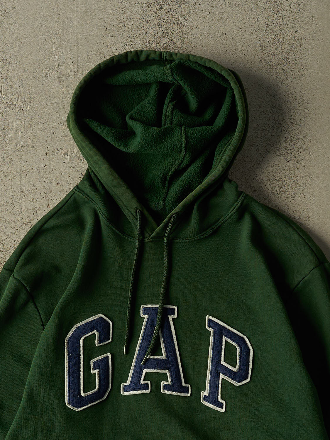 Vintage Y2K Green Gap Embroidered Hoodie (M/L)
