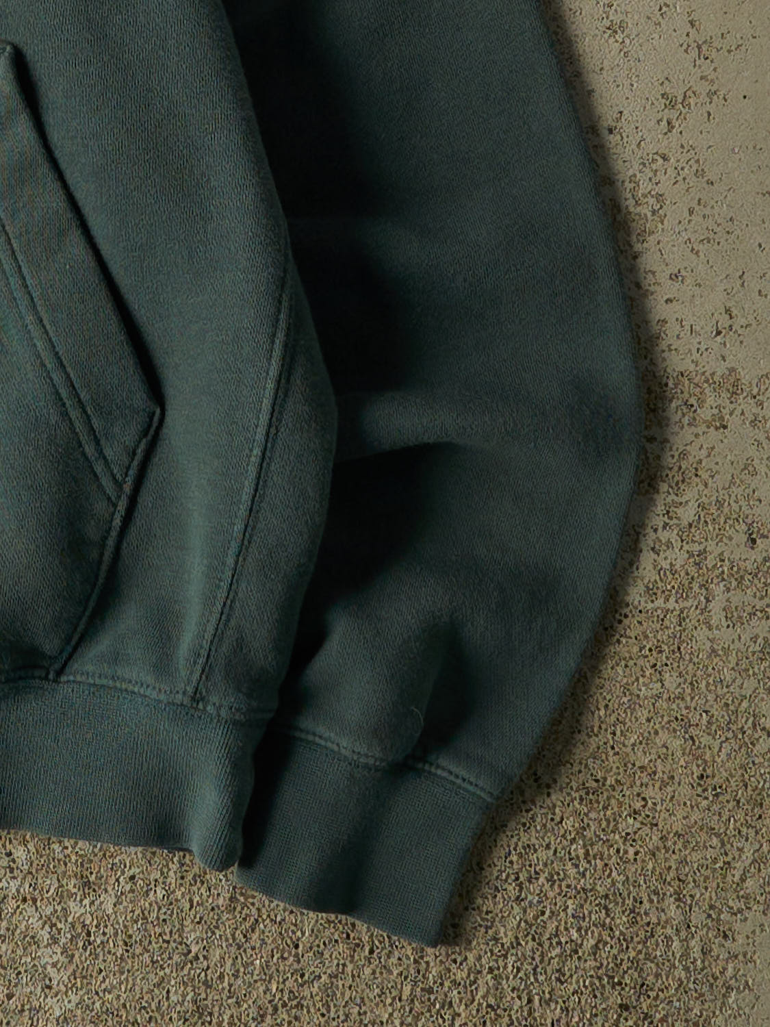 Vintage Y2K Green Nike Embroidered Hoodie (XS)