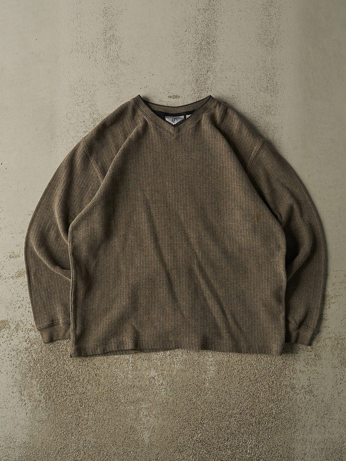 Vintage 90s Brown Lightweight Knit (L/XL)
