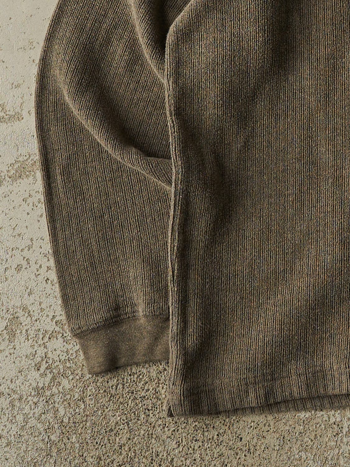 Vintage 90s Brown Lightweight Knit (L/XL)