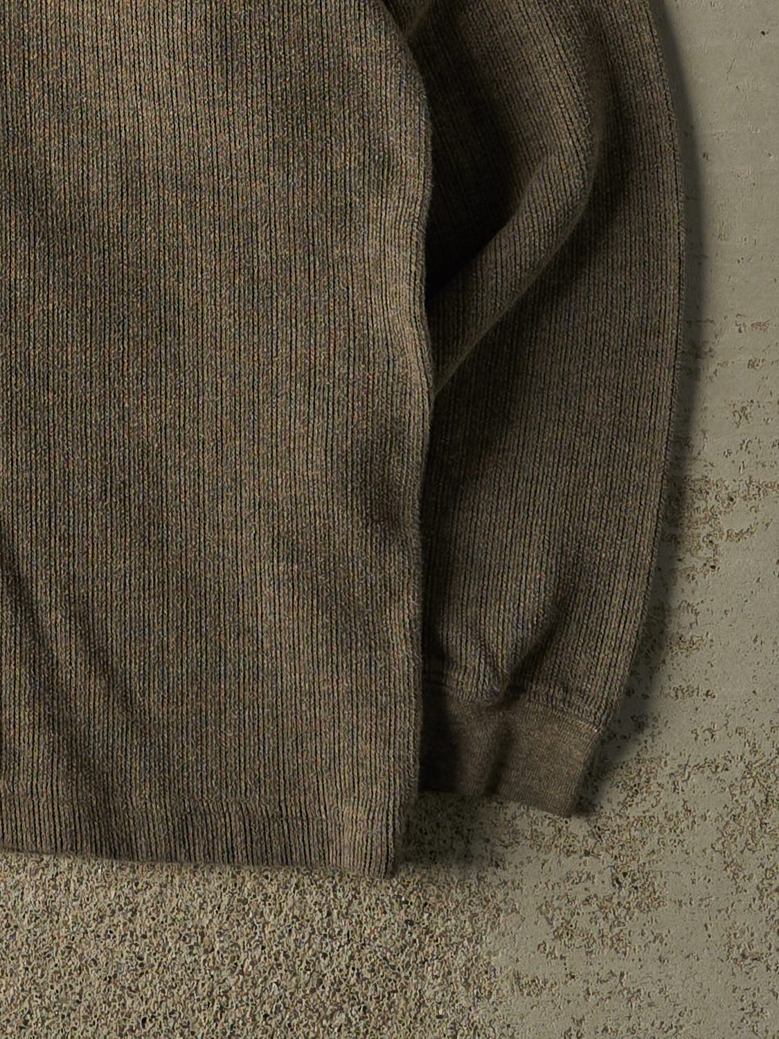 Vintage 90s Brown Lightweight Knit (L/XL)
