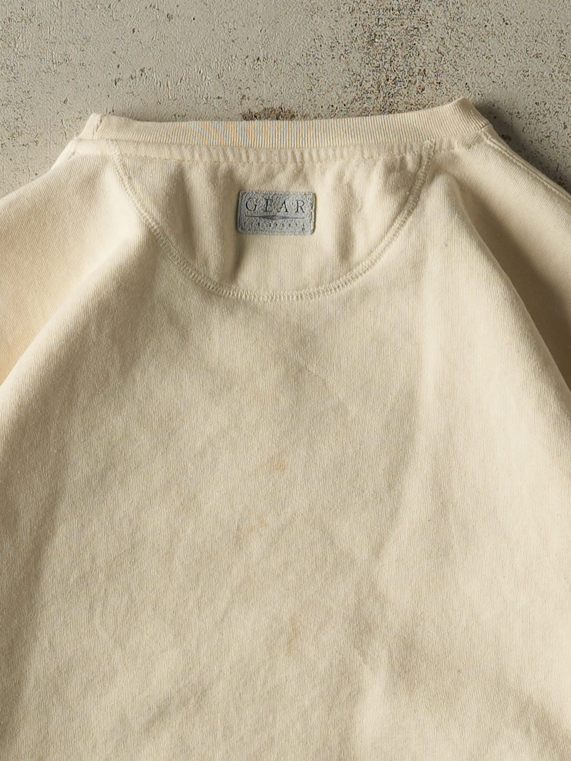 Vintage 90s Beige Ohio State University Crewneck (XXL)
