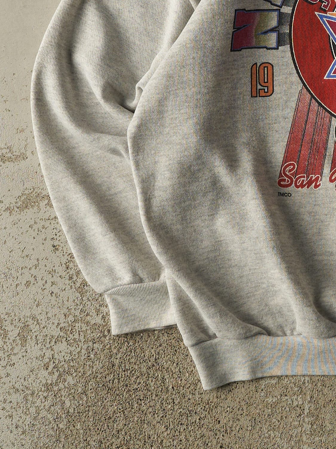 Vintage 94' Grey San Francisco 49ers NFC Champions Crewneck (M/L)