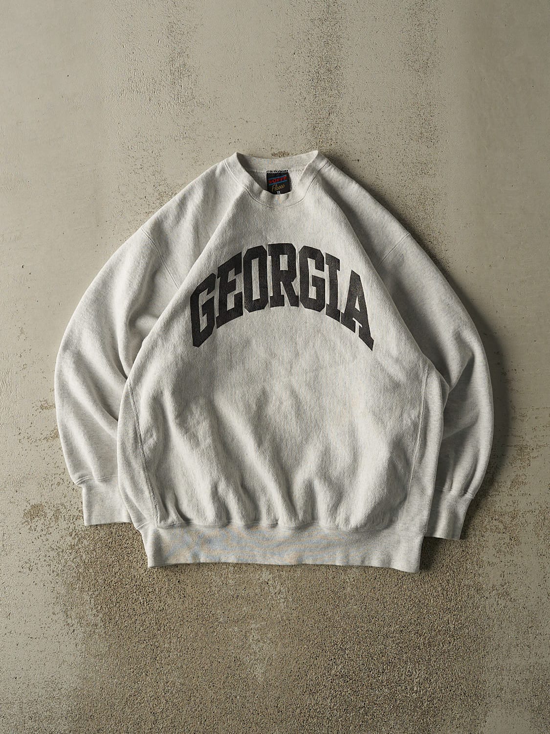 Vintage 90s Heather Grey Georgia Crewneck (XL/XXL)