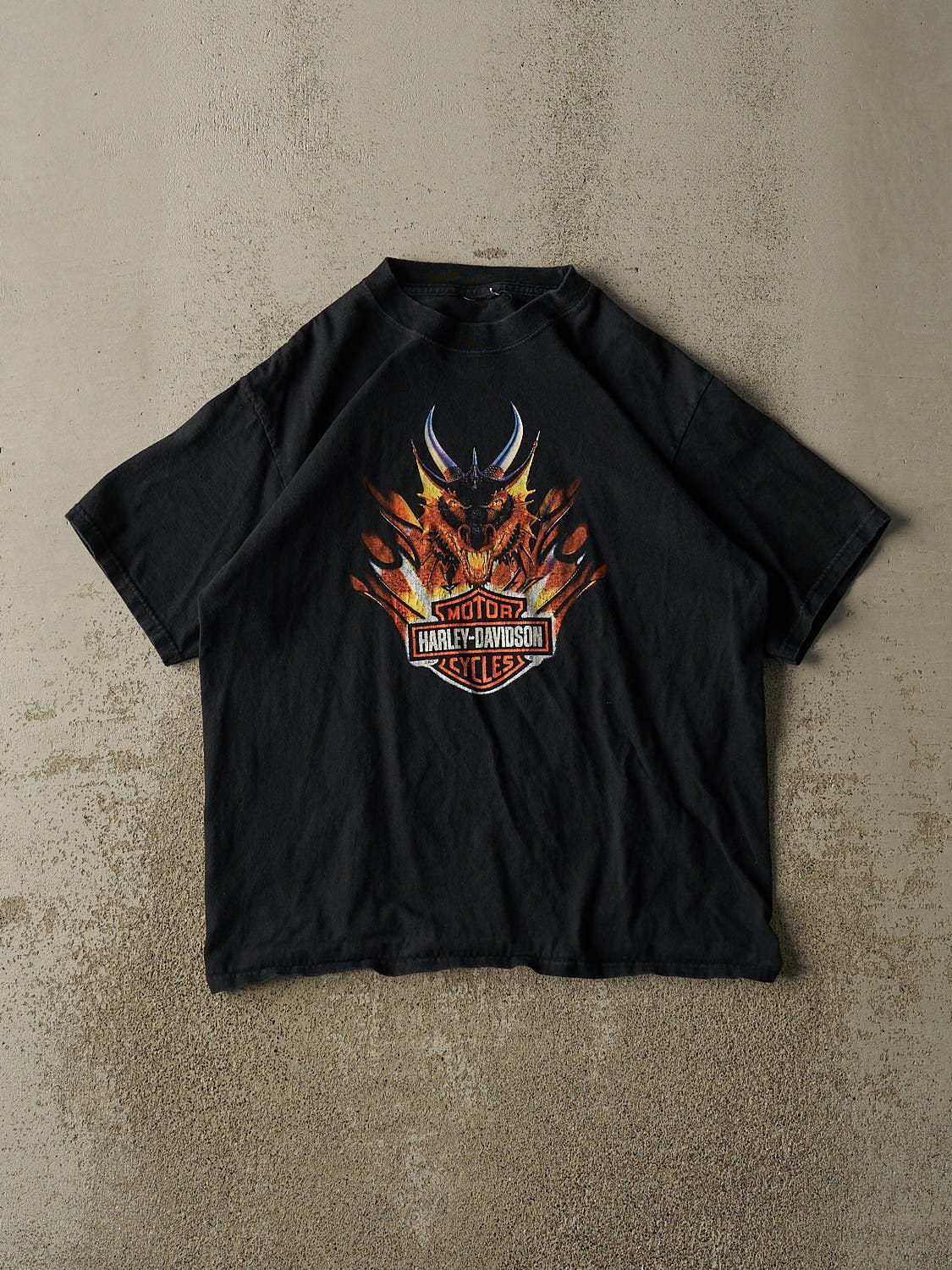 Vintage 90s Black Harley Davidson Cancun Mexico Tee (M/L)
