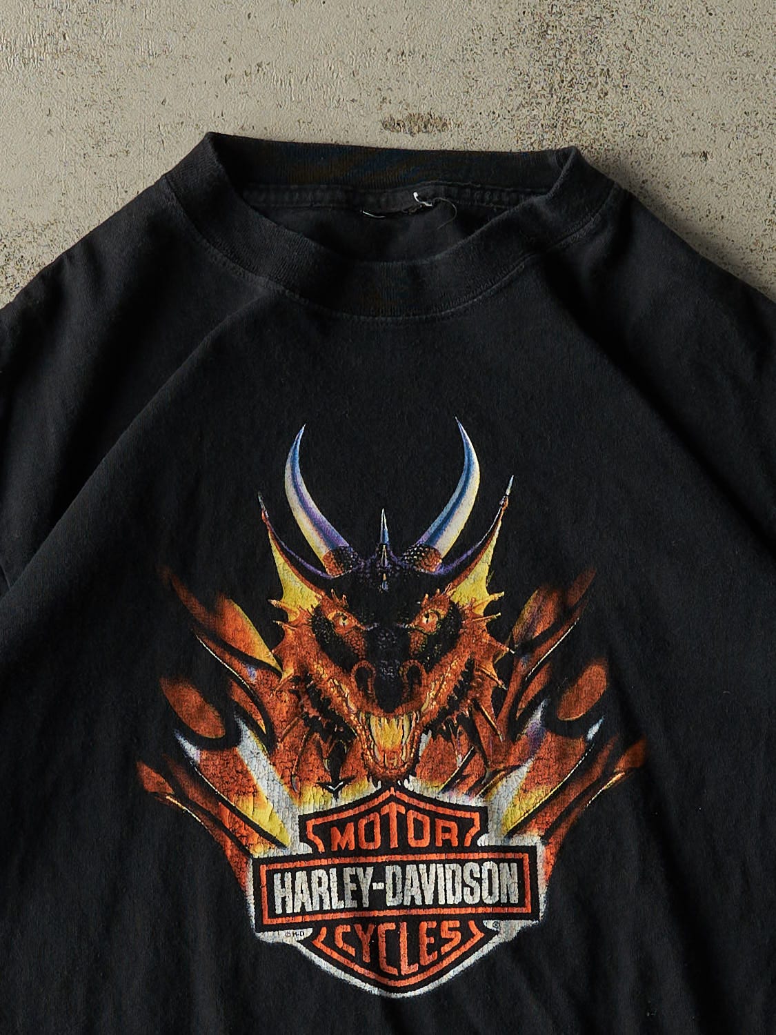 Vintage 90s Black Harley Davidson Cancun Mexico Tee (M/L)