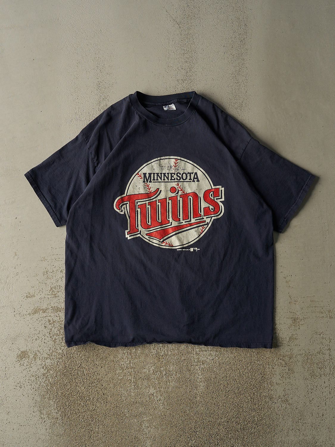 Vintage 94' Navy Blue Champion Minnesota Twins Tee (XXL/XXXL)