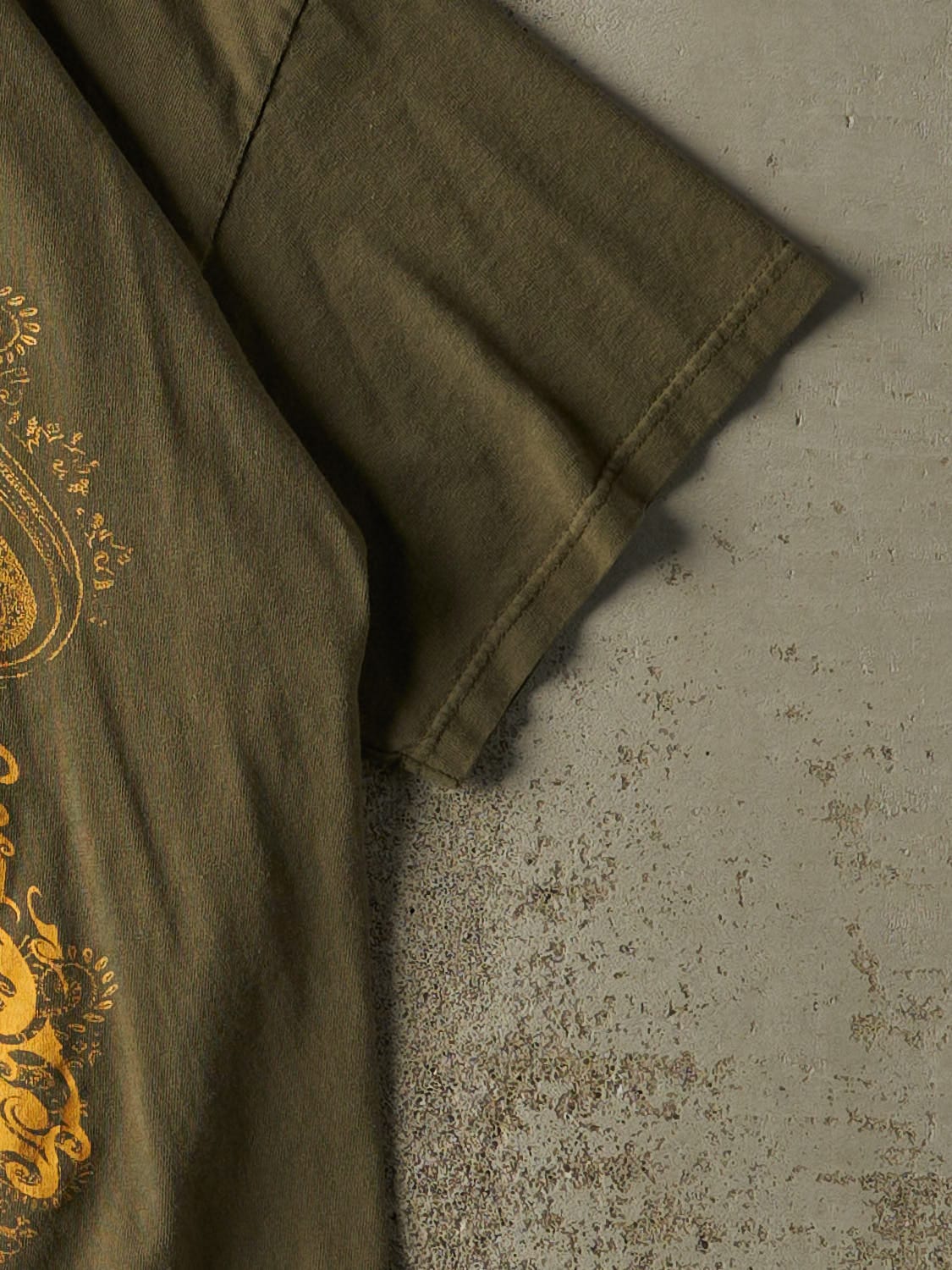 Vintage Y2K Washed Green Jimi Hendrix Tee (L/XL)