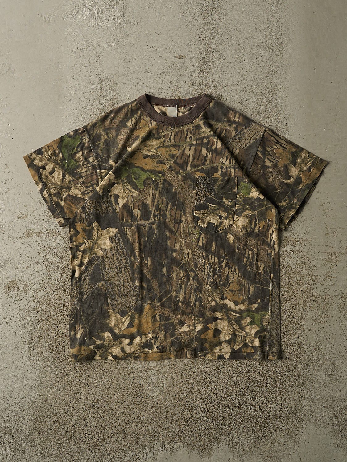 Vintage 90s Camo Mossy Oak Pocket Tee (L/XL)
