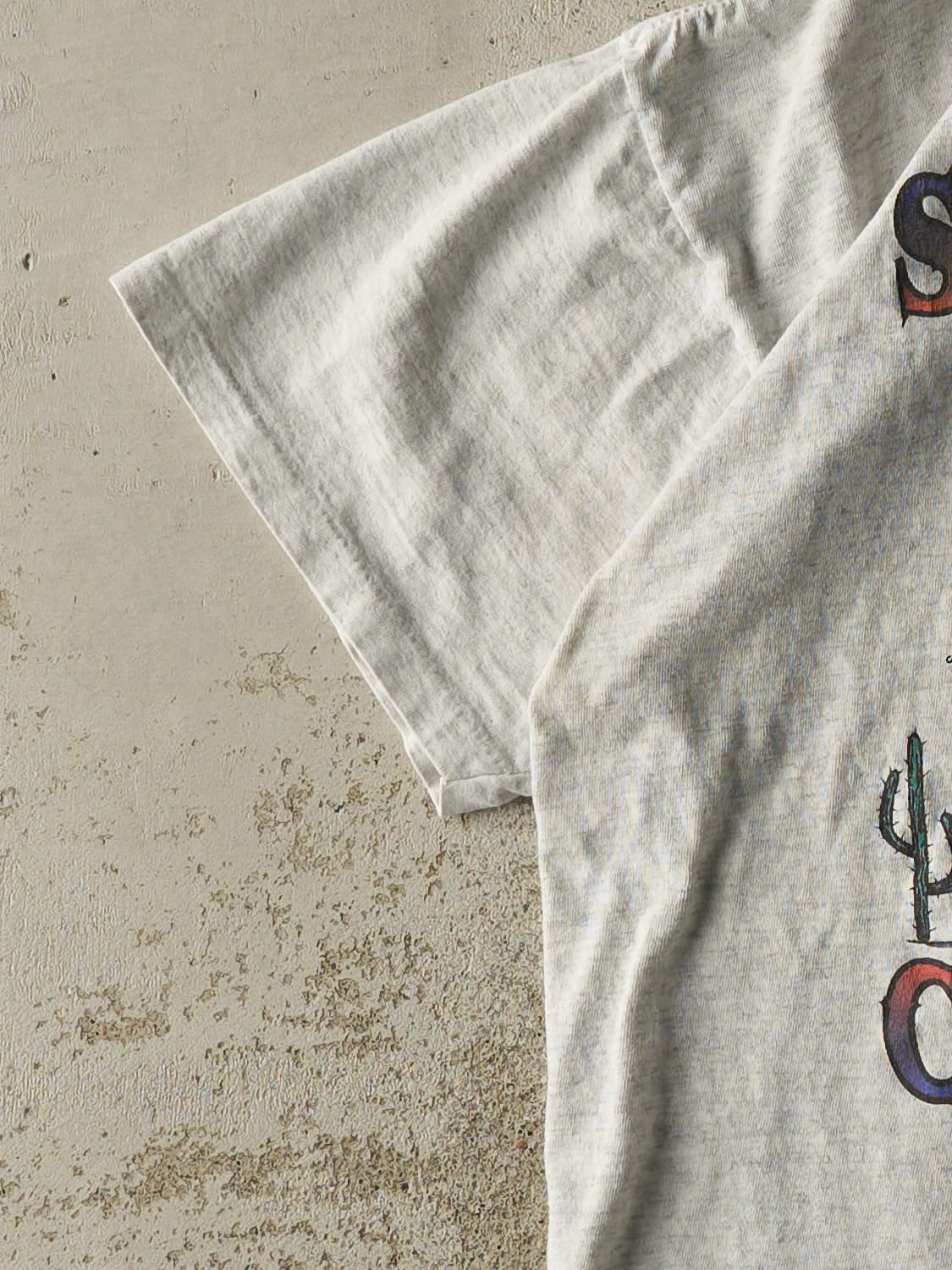 Vintage 97' Heather Grey Baseball Spring Training Tee (L/XL)