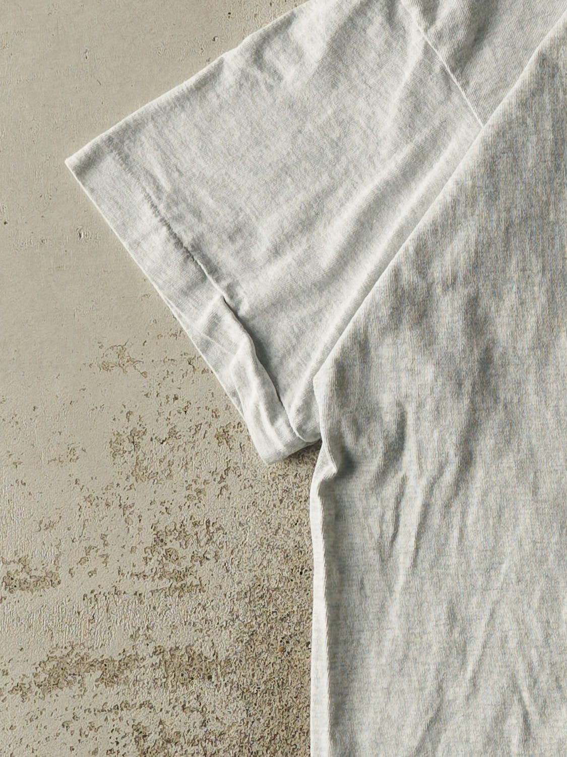Vintage 94' Heather Grey Rose Bowl Single Stitch Tee (L/XL)