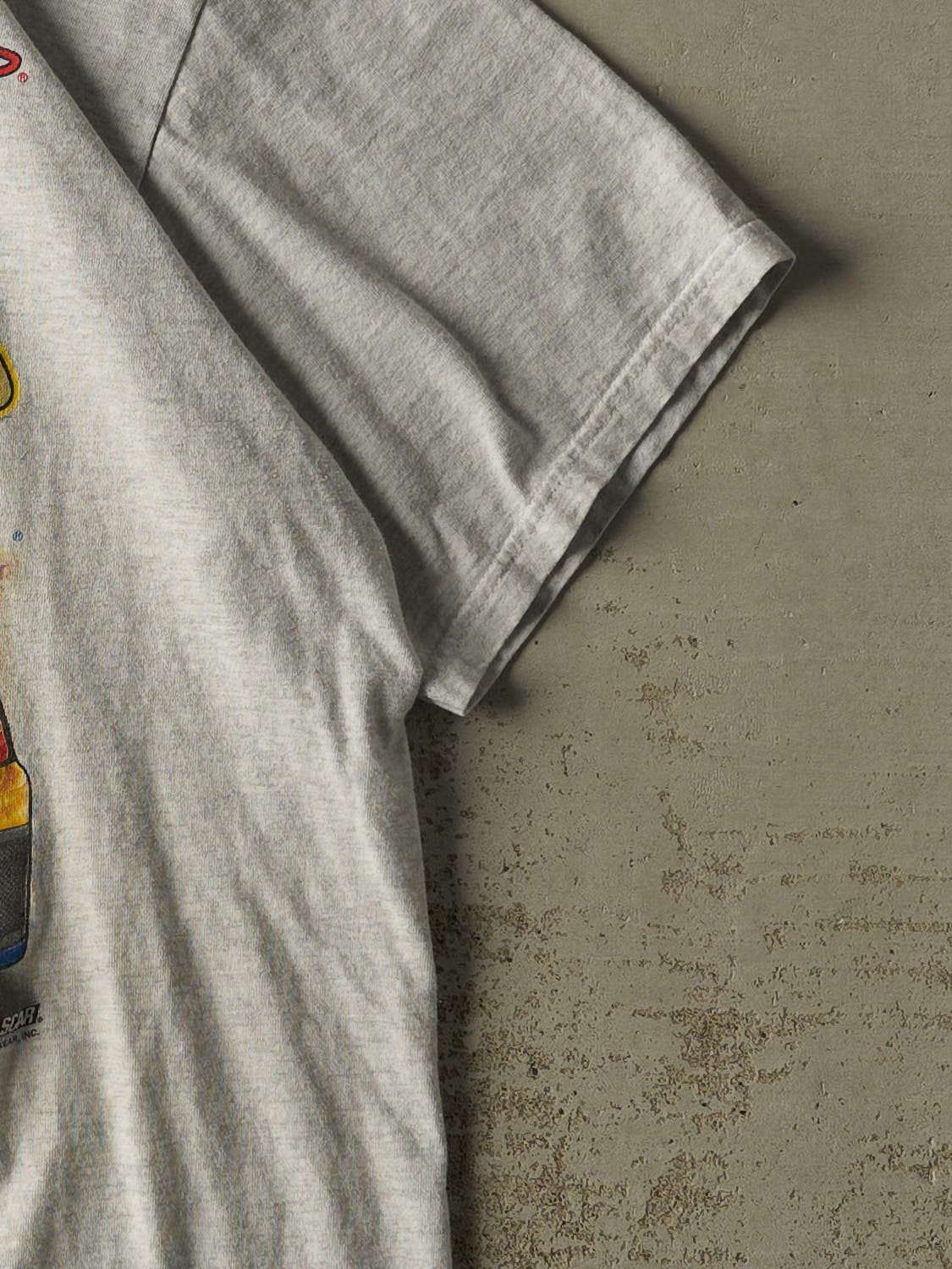 Vintage 90s Grey Dale Earnhardt Wrangler Nascar Racing Tee (XL)