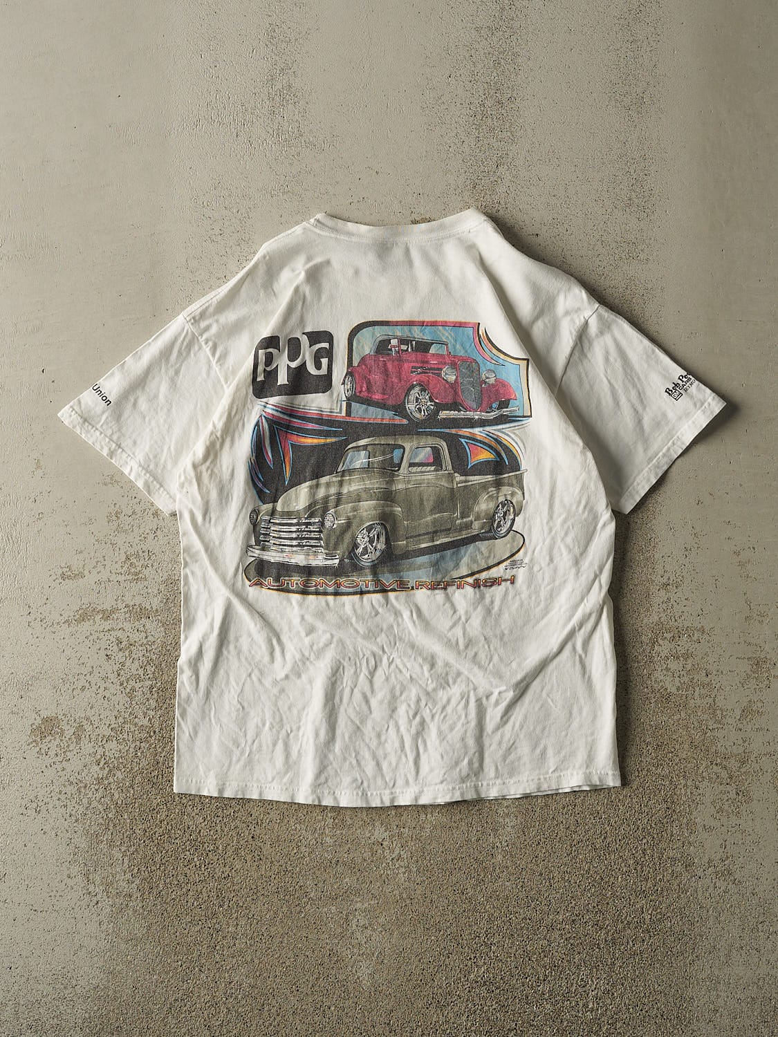 Vintage 05' White Cars And Guitars Tee (M)