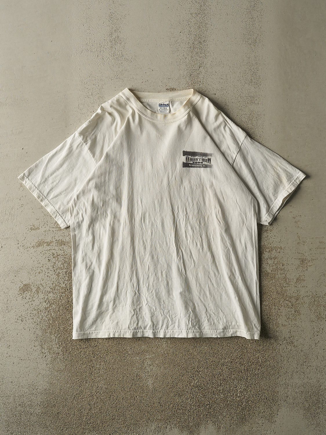 Vintage 06' White Downtown Cars Tee (L/XL)