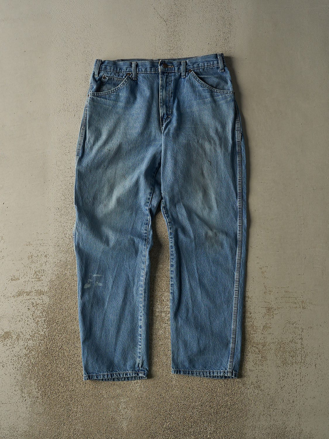 Vintage 90s Light Wash Dickies Carpenter Jeans (33x31.5)