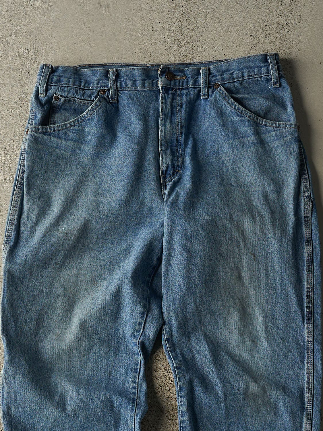 Vintage 90s Light Wash Dickies Carpenter Jeans (33x31.5)