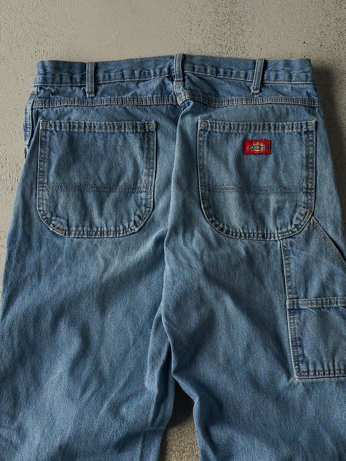 Vintage 90s Light Wash Dickies Carpenter Jeans (33x31.5)