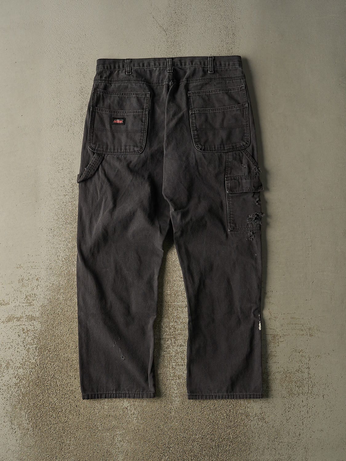Vintage Y2K Faded Black Dickies Utility Work Pants (34x30.5)