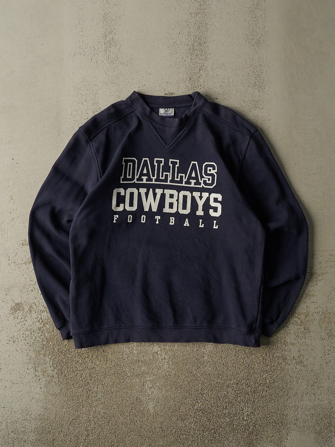 Vintage Y2K Navy Blue Dallas Cowboys Crewneck (XL)