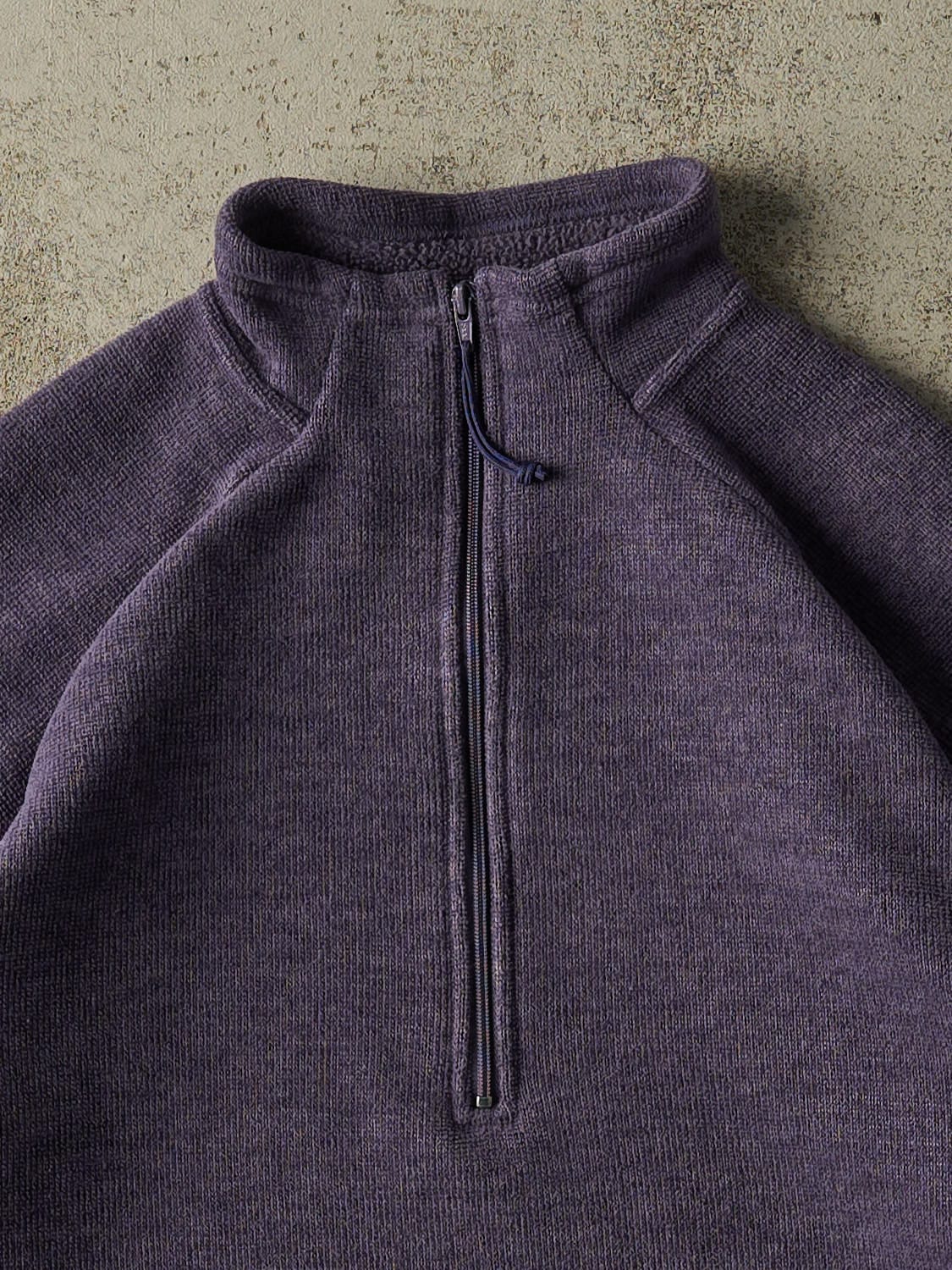 Vintage Y2K Purple Mountain Equipment Co-op Quarter Zip Fleece (M)