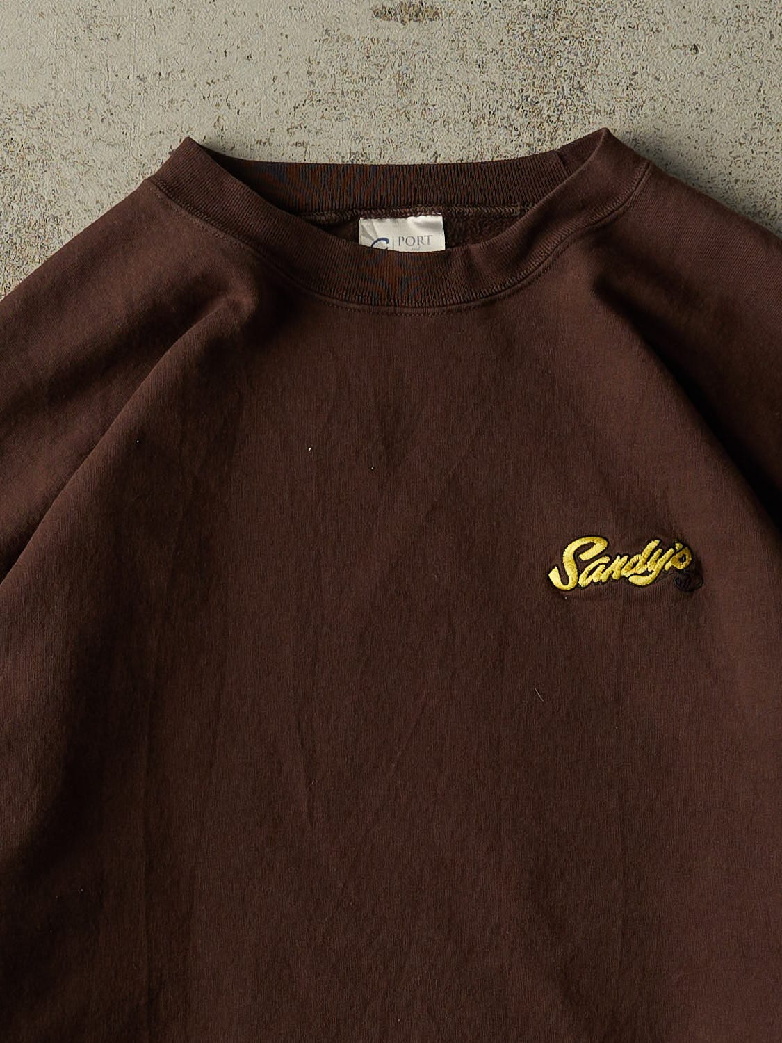 Vintage 90s Brown Sandy's Crewneck (XXL/XXXL)