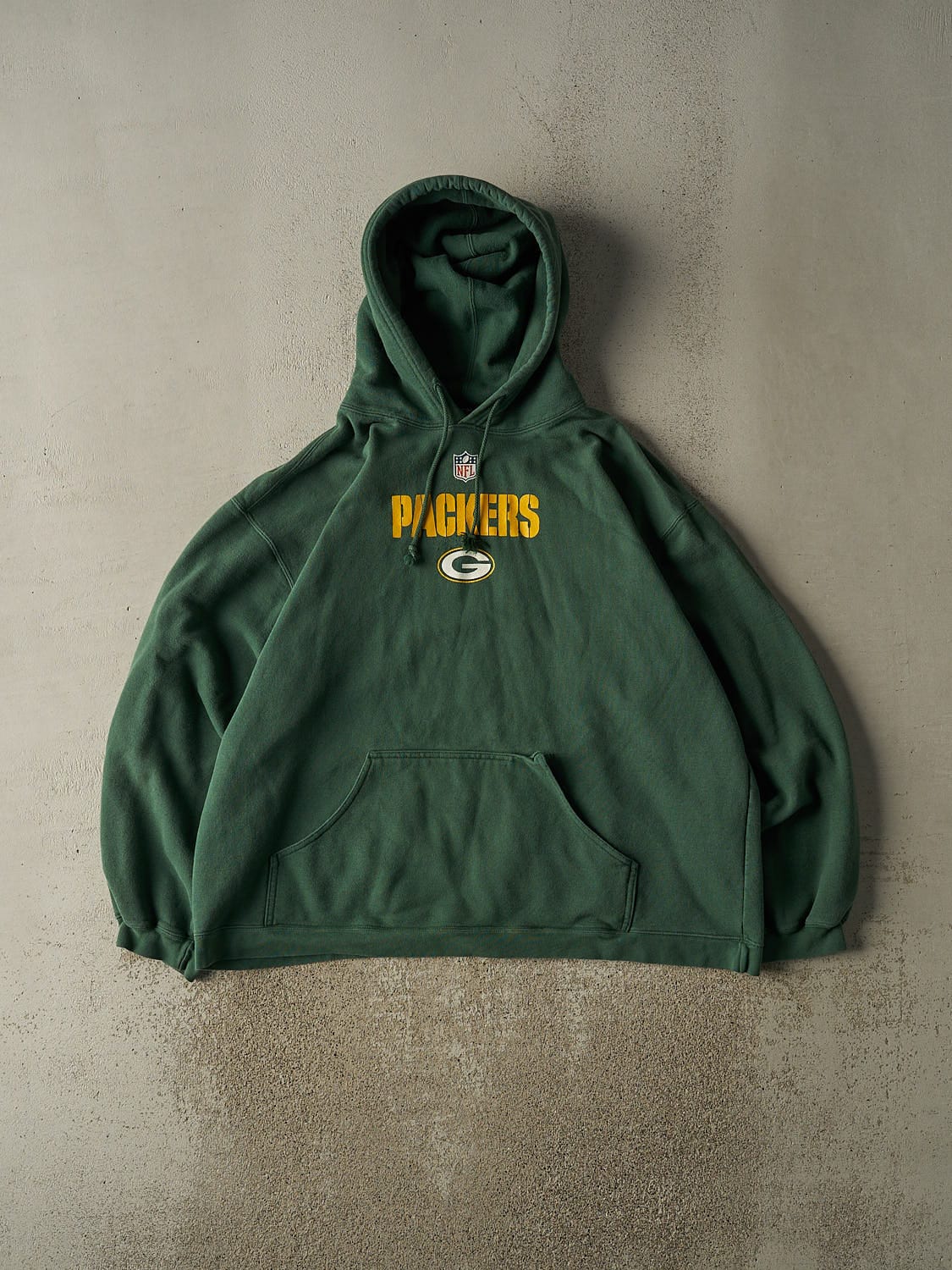 Vintage Y2K Green Green Bay Packers Hoodie (XXL)