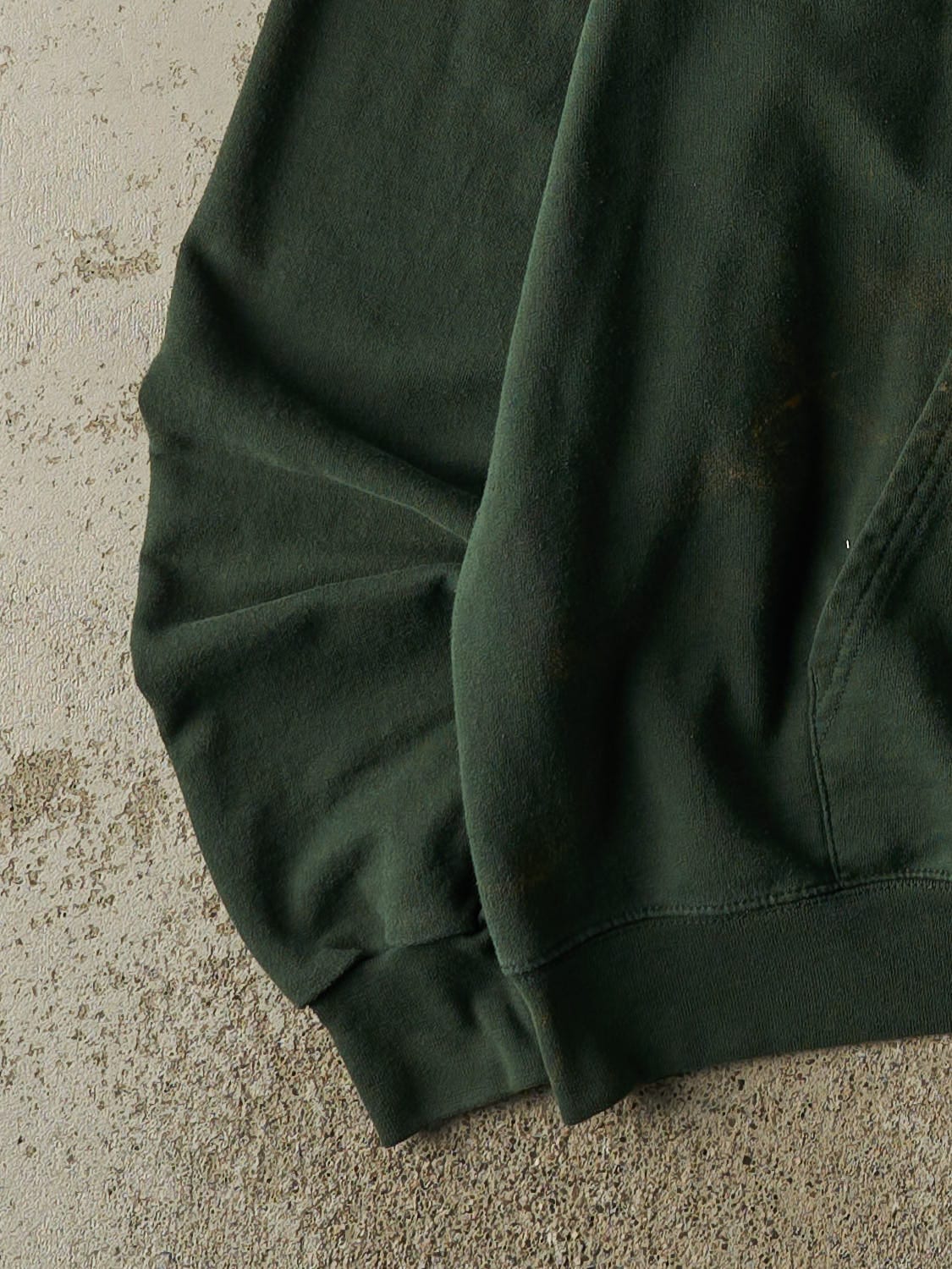 Vintage 90s Green Champion North Central State Hoodie (L/XL)