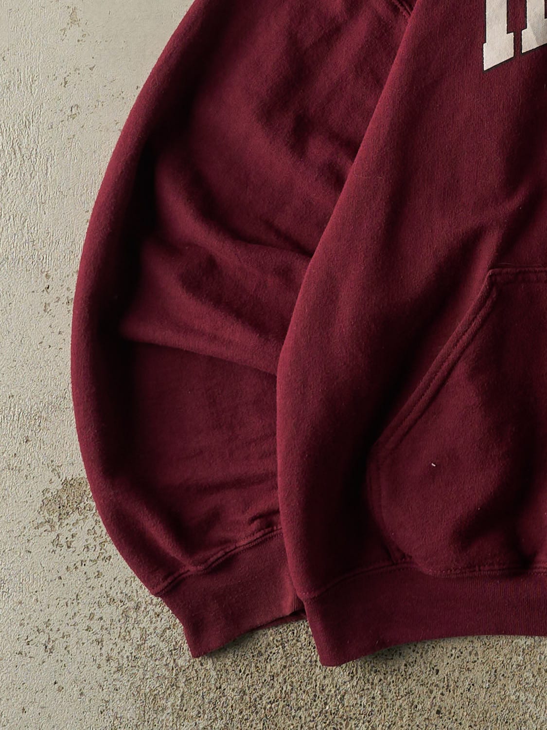 Vintage 90s Burgundy Harvard University Hoodie (L)