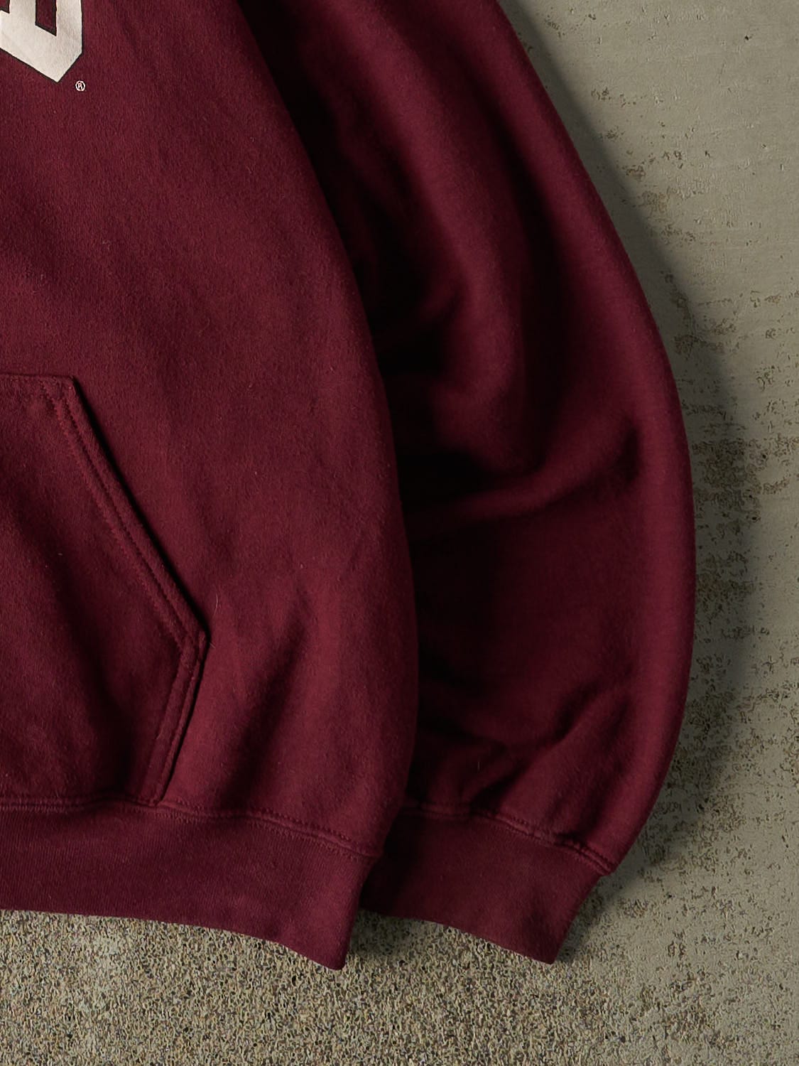 Vintage 90s Burgundy Harvard University Hoodie (L)