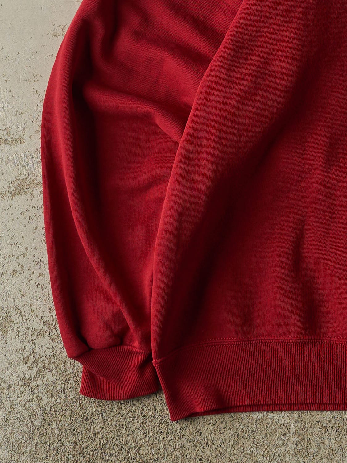 Vintage 90s Red Russell Athletic Blank Crewneck (L/XL)
