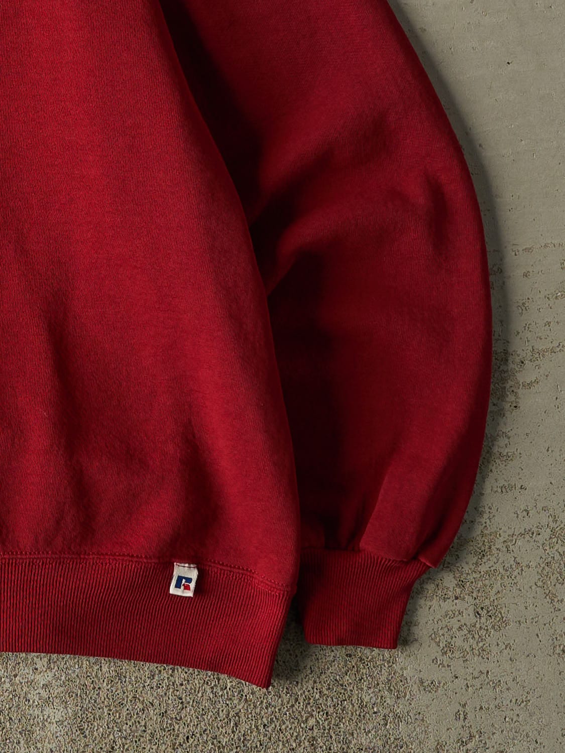Vintage 90s Red Russell Athletic Blank Crewneck (L/XL)