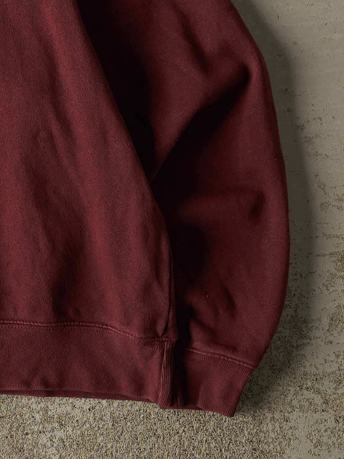 Vintage 90s Burgundy Gap Blank Crewneck (S/M)