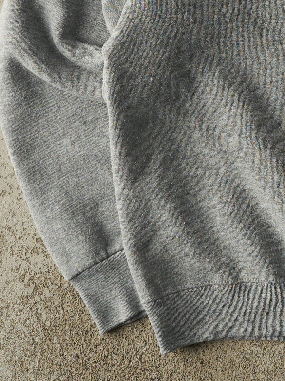 Vintage 90s Grey Blank Crewneck (L/XL)