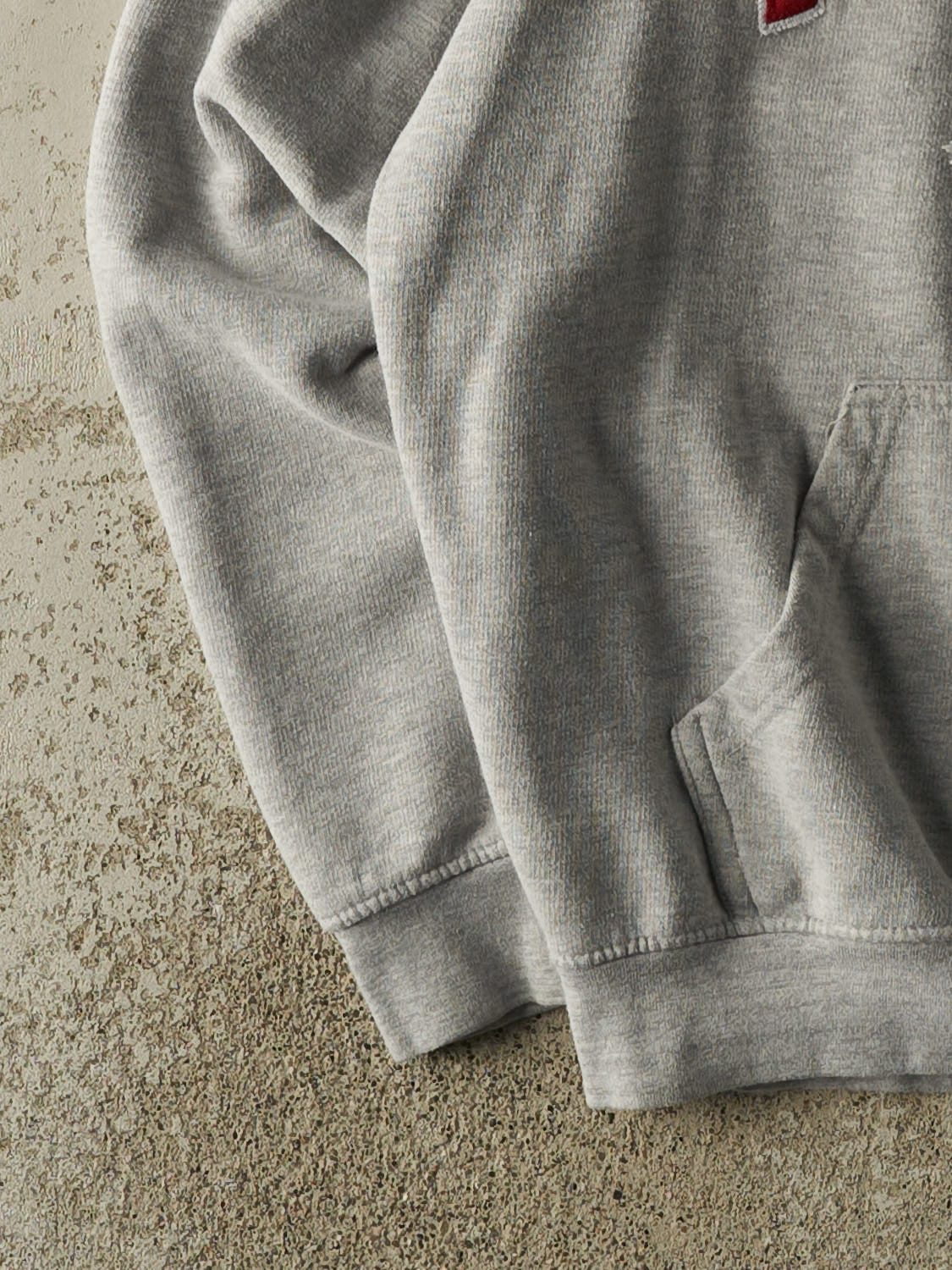 Vintage Y2K Heather Grey Temple University Hoodie (S)