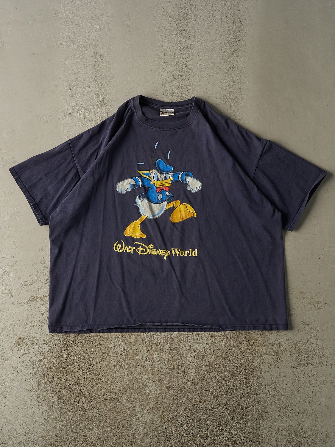 Vintage 90s Navy Blue Donald Duck Disney Tee (XXL/XXXL)
