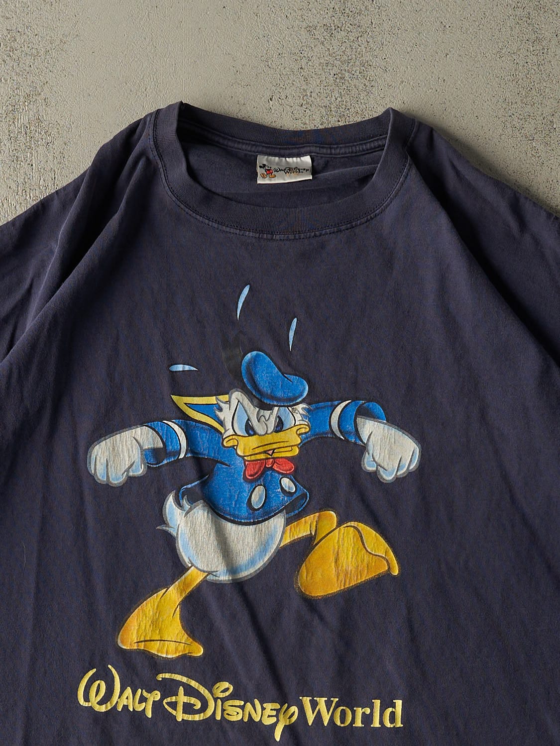 Vintage 90s Navy Blue Donald Duck Disney Tee (XXL/XXXL)