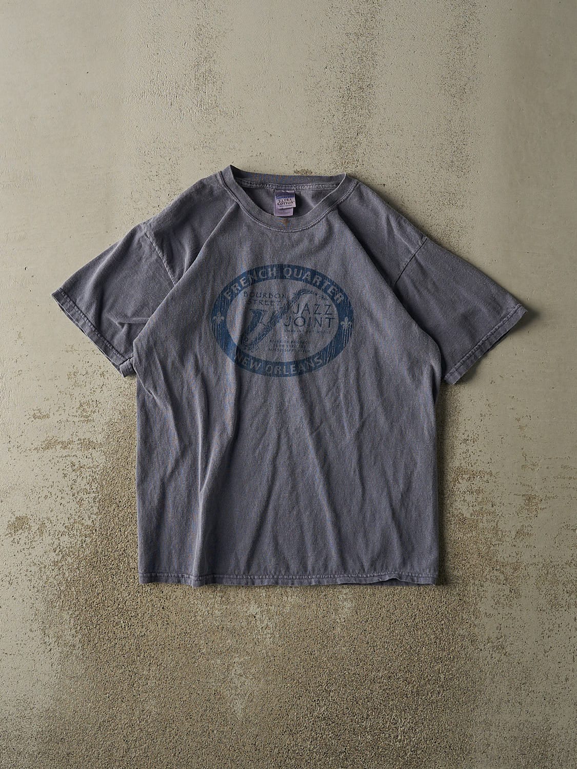 Vintage Y2K Blue New Orleans Jazz Tee (M/L)