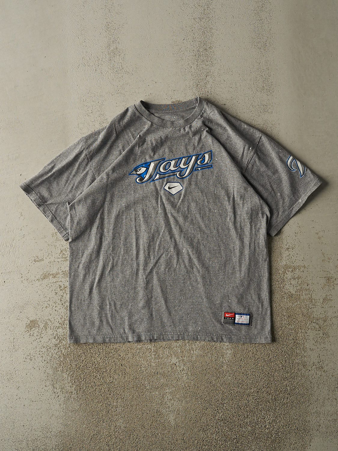 Vintage Y2K Grey Nike Toronto Blue Jays Tee (L)