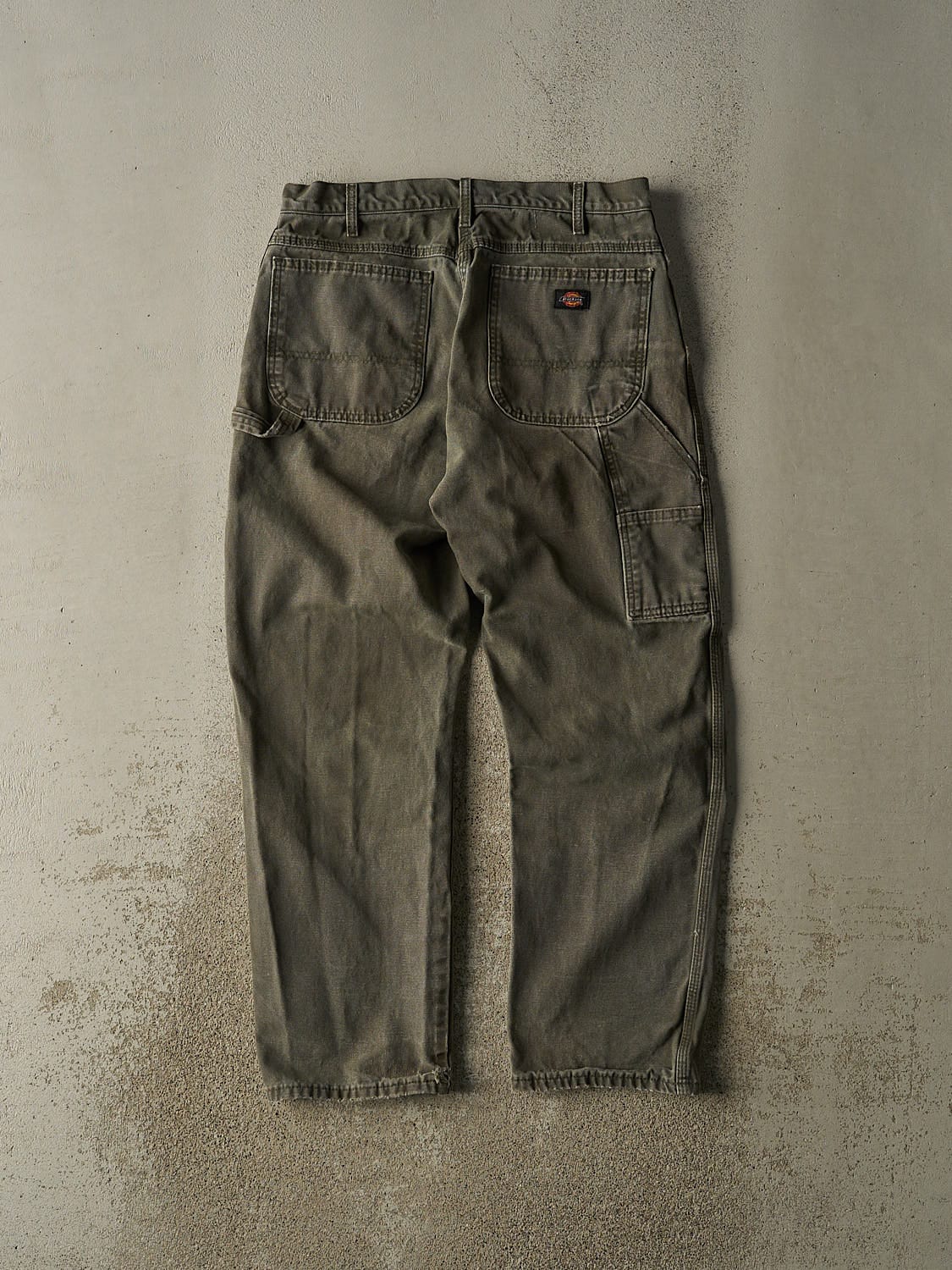 Vintage 90s Green Dickies Carpenter Pants (32x31)