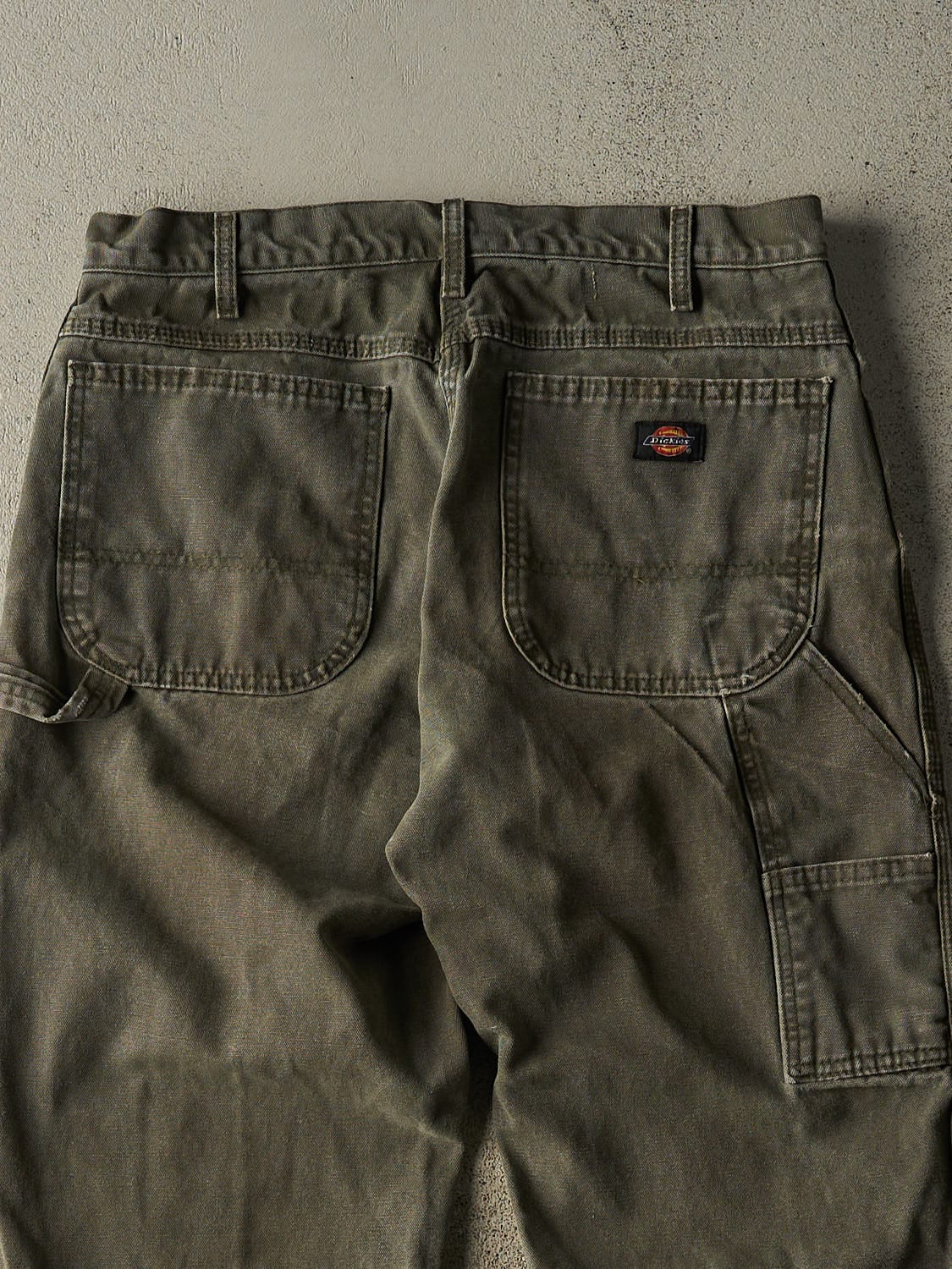 Vintage 90s Green Dickies Carpenter Pants (32x31)