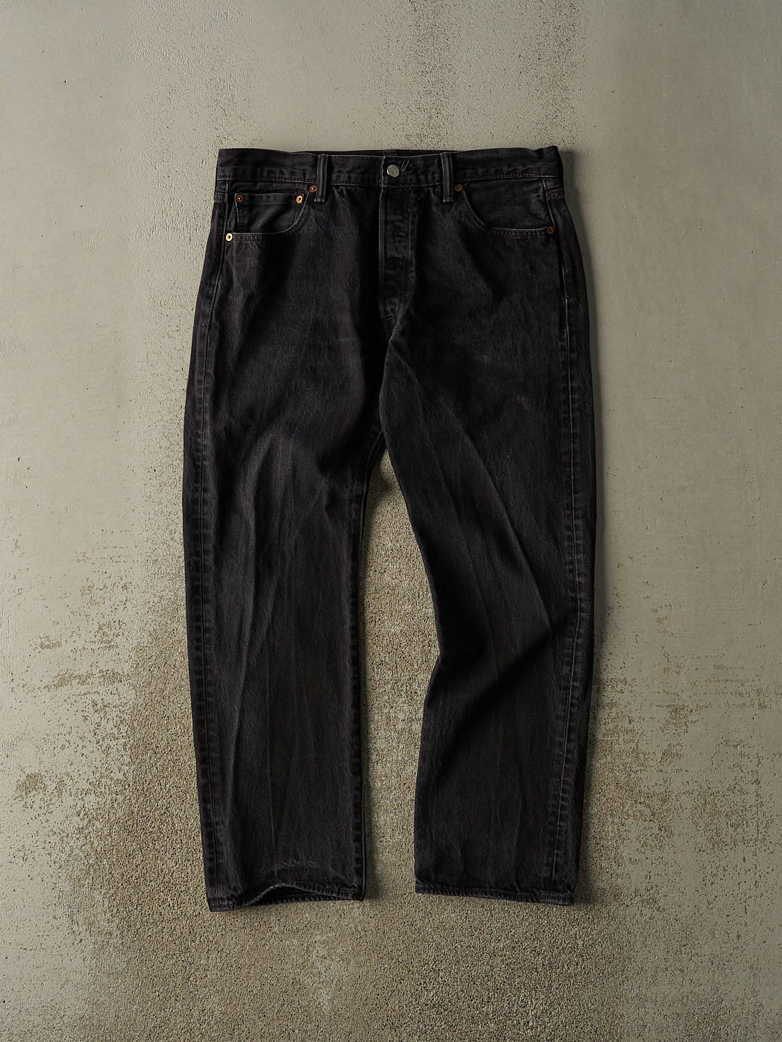 Vintage 90s Black Levi's 501 Denim Pants (35x29.5)
