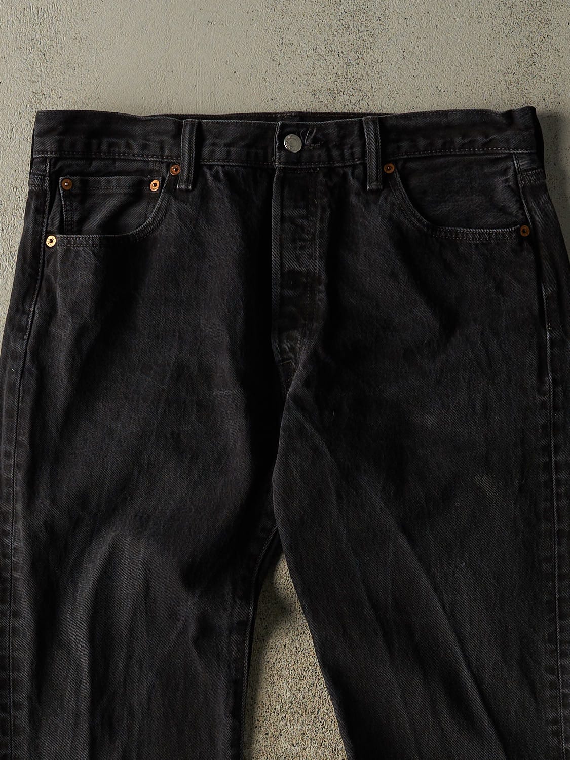 Vintage 90s Black Levi's 501 Denim Pants (35x29.5)