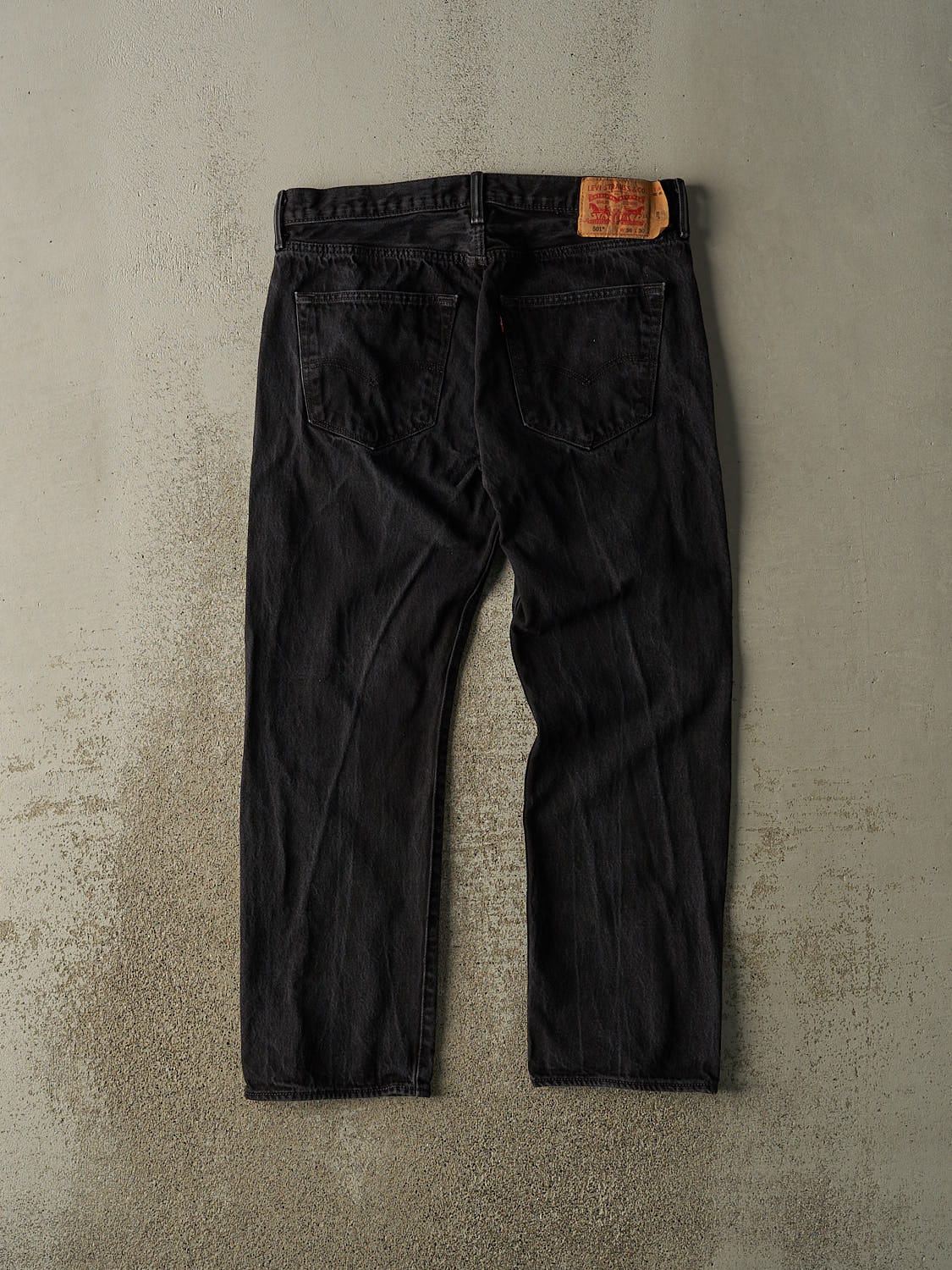 Vintage 90s Black Levi's 501 Denim Pants (35x29.5)