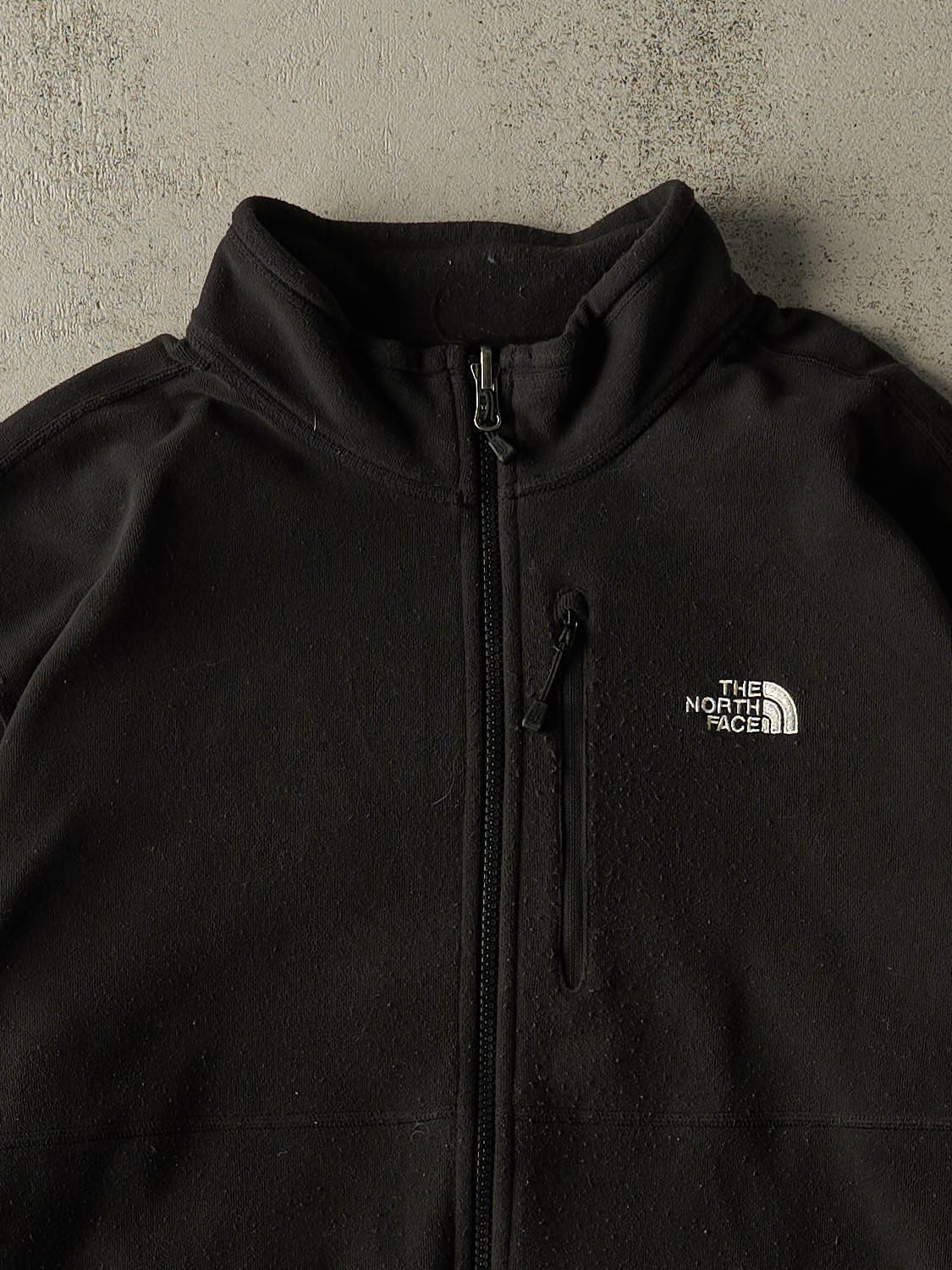 Vintage Y2K Black The North Face Zip Up Fleece (XL/XXL)