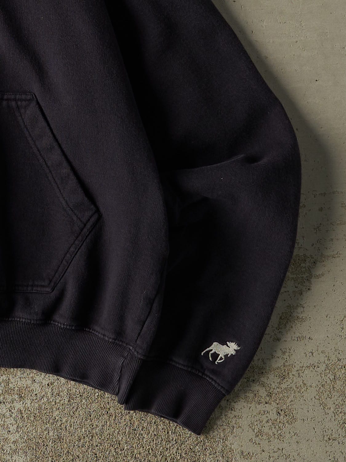 Vintage 90s Navy Blue LL Bean Embroidered Hoodie (M)