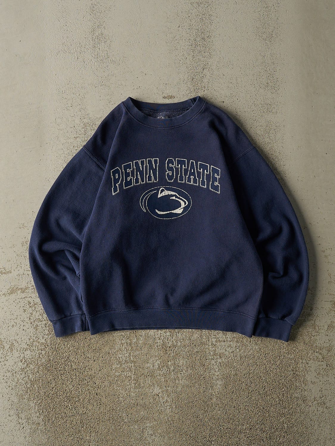 Vintage Y2K Navy Blue Penn State University Crewneck (XS)