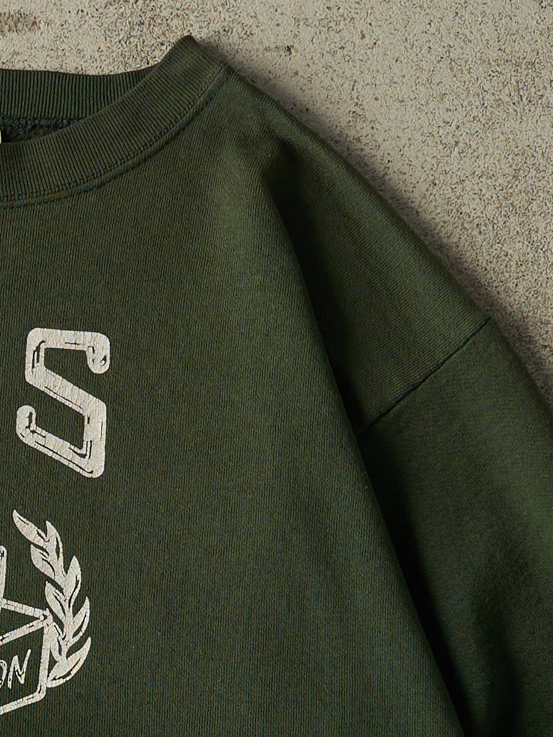 Vintage 80s Green University of Saskatchewan Education Crewneck (M/L)