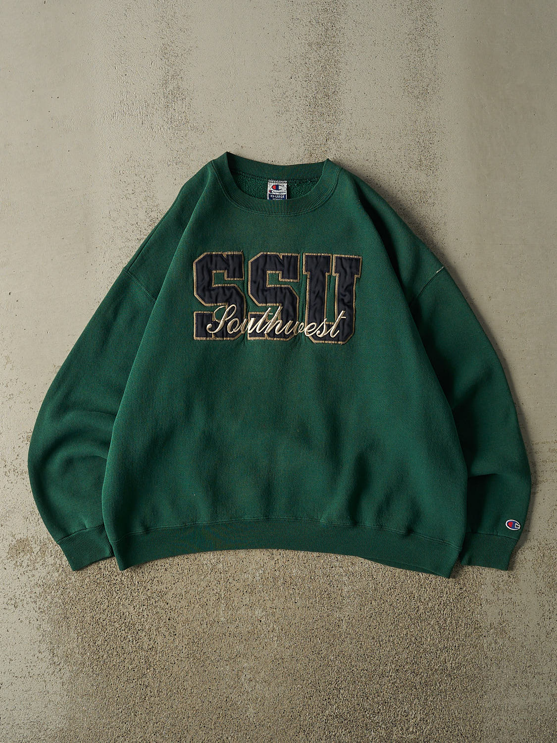 Vintage 90s Green Champion SSU Crewneck (L/XL)