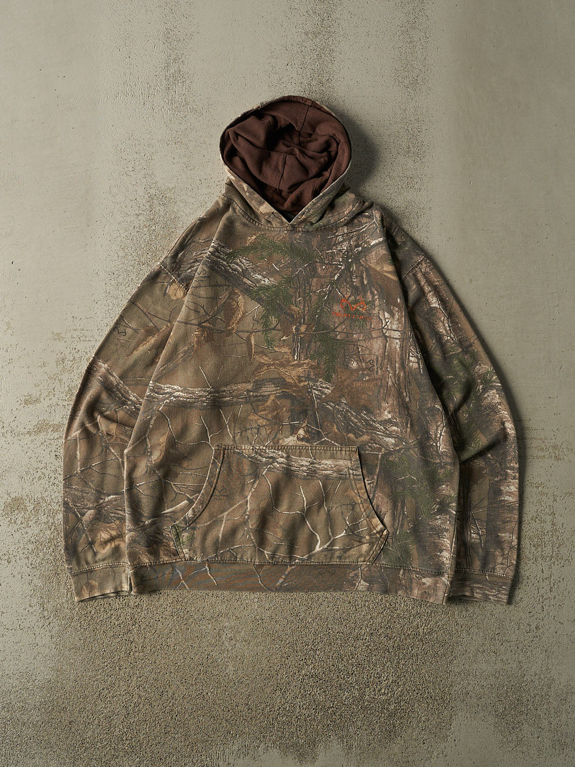 Vintage 90s Camo Realtree Hoodie (XL)