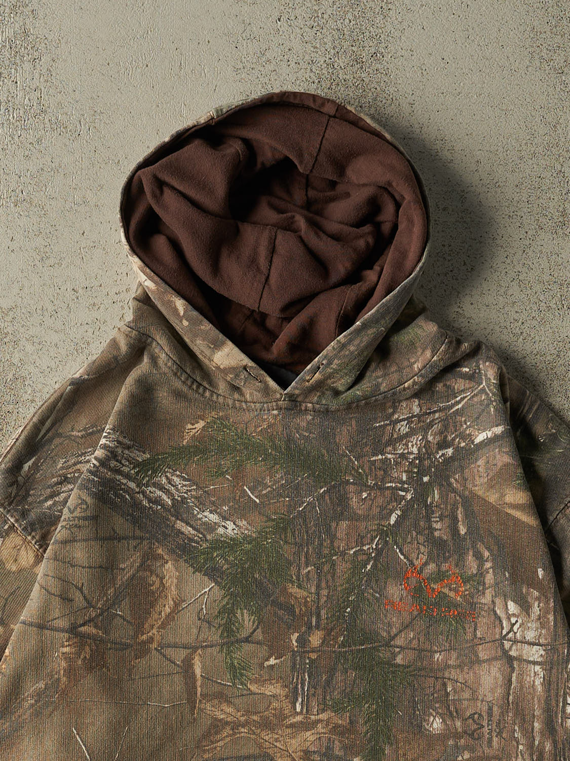 Vintage 90s Camo Realtree Hoodie (XL)